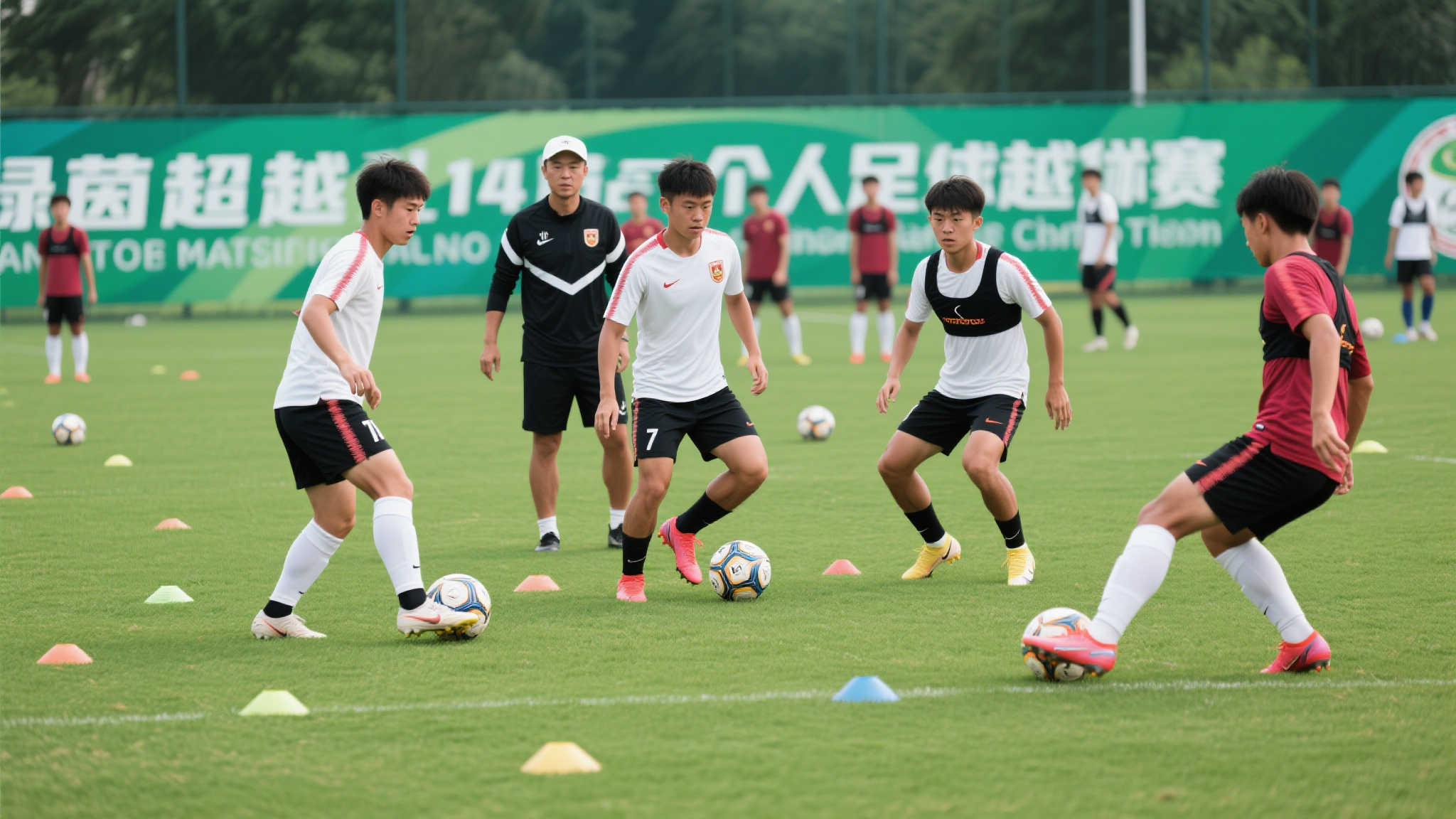 绿茵场上的超越:14队日常训练,足下技艺掌控 绿茵场上的超越:14队日常训练,足下技艺掌控